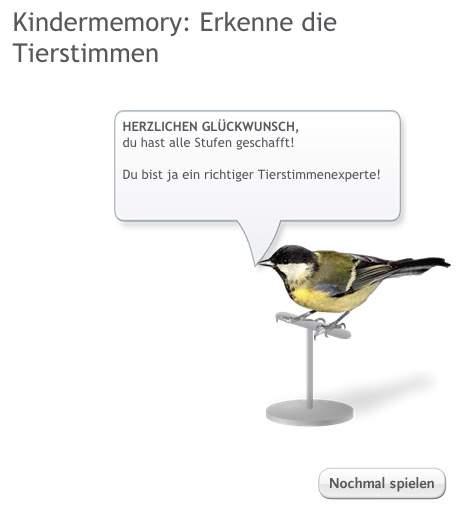 Lustiges Tierstimmen-Memory bei Power One