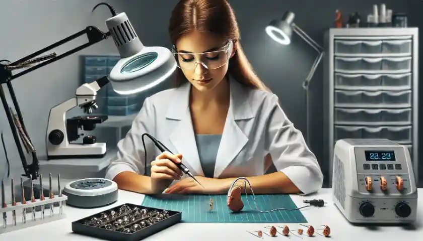 Können Hörakustiker Hörgeräte reparieren?