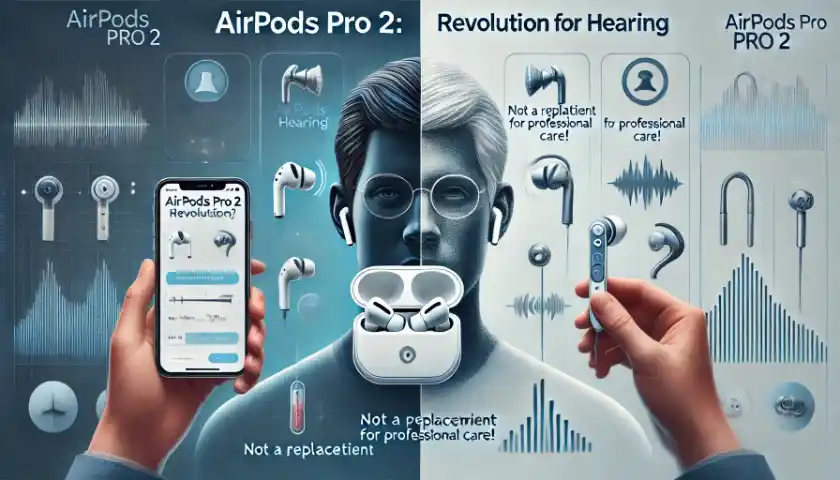 Können AirPods Pro 2 von Apple Hörgeräte ersetzen?