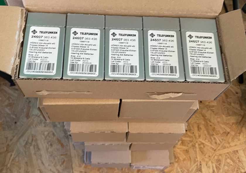 5400 Hörgerätebatterien für den guten Zweck