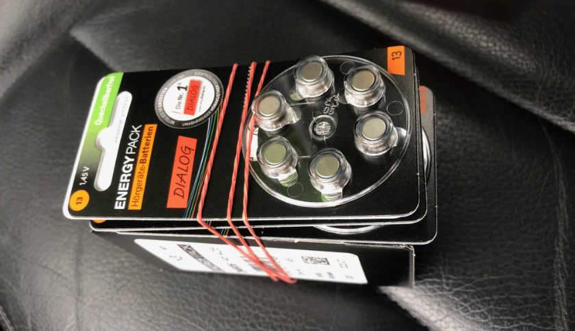 Wo soll ich Reservebatterien für das Hörgerät aufbewahren?