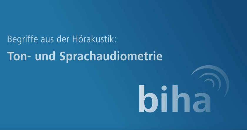 Was sind Ton- und Sprachaudiometrie?