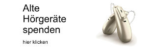 alte Hörgeräte spenden