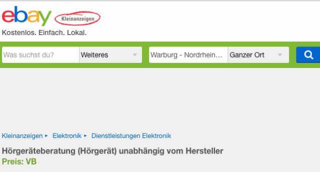 ebay kleinanzeigen