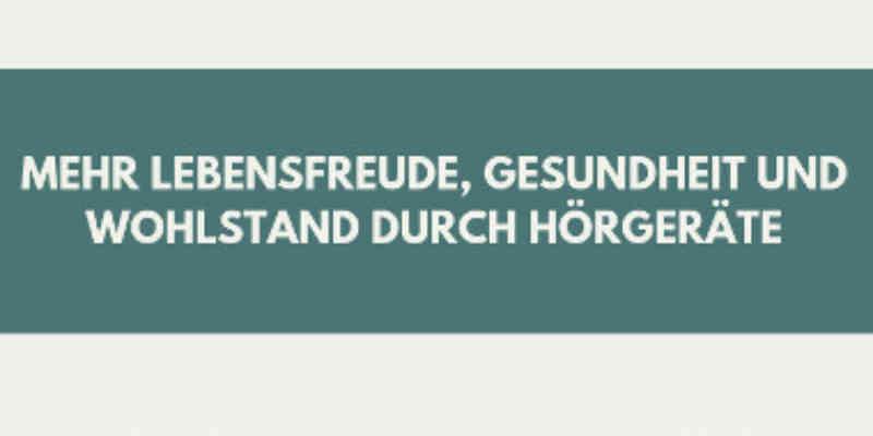 Mehr Lebensfreude, Gesundheit und Wohlstand