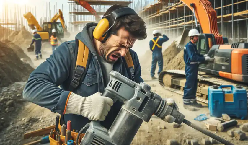 Arbeit auf dem Bau kann Dich taub machen