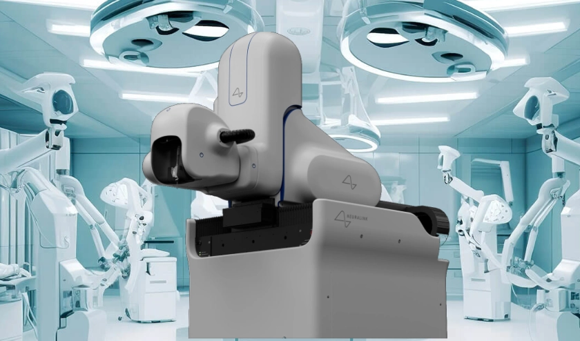 Der Neuralink OP-Roboter in einem Operationssaal.