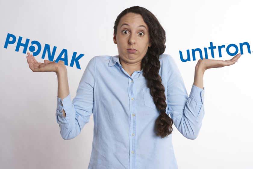 Der Hörakustiker führt Unitron nicht