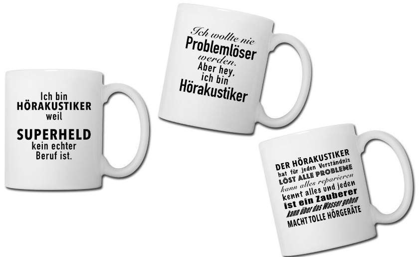 Neu im Shop: Tasse für Hörakustiker